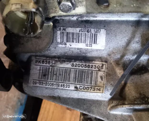 Caixa de Velocidades Renault Espace IV 2.2 DCI Ref: PK6361 - 3