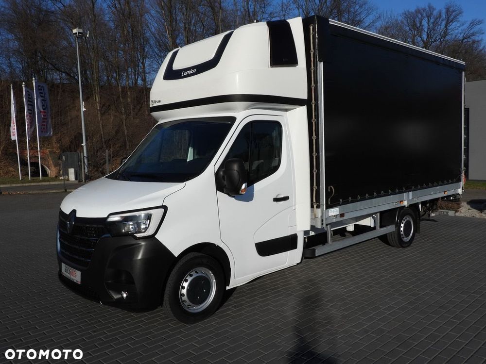 Renault MASTER PLANDEKA WINDA 9 PALET WEBASTO TEMPOMAT LEDY PNEUMATYKA KLIMATYZACJA  165KM - 7
