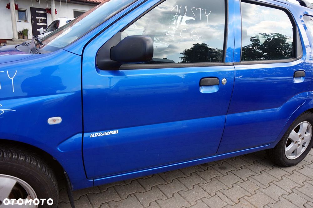 DRZWI PRZEDNIE LEWE JUSTY III G3X ZCG  NIEBIESKI SUBARU 2003-2007 - 4