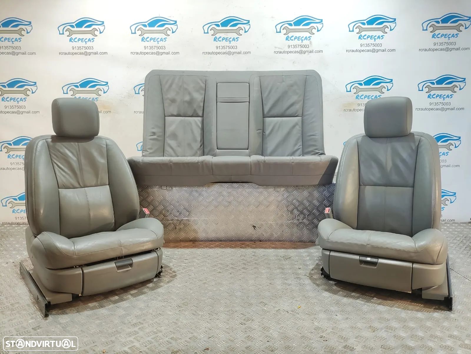 Conjunto Bancos em Pele Elétricos Mercedes Class S W221 - 1