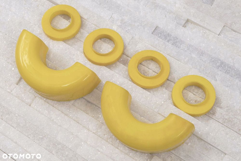 żółte osłonki na szekle standardowe 3/4” 2szt - 8