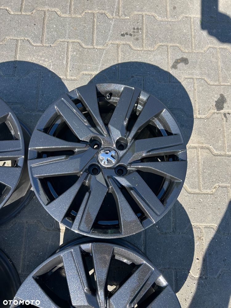 Alufelgi Peugeot Citroen 16 cali 4x108 oryginalnyme czarne - 6