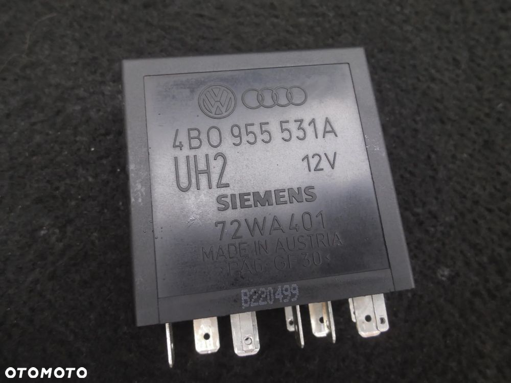 VW AUDI SEAT PRZEKAŹNIK WYCIERACZEK 4B0955531A POSIADAM 2 SZT - 3
