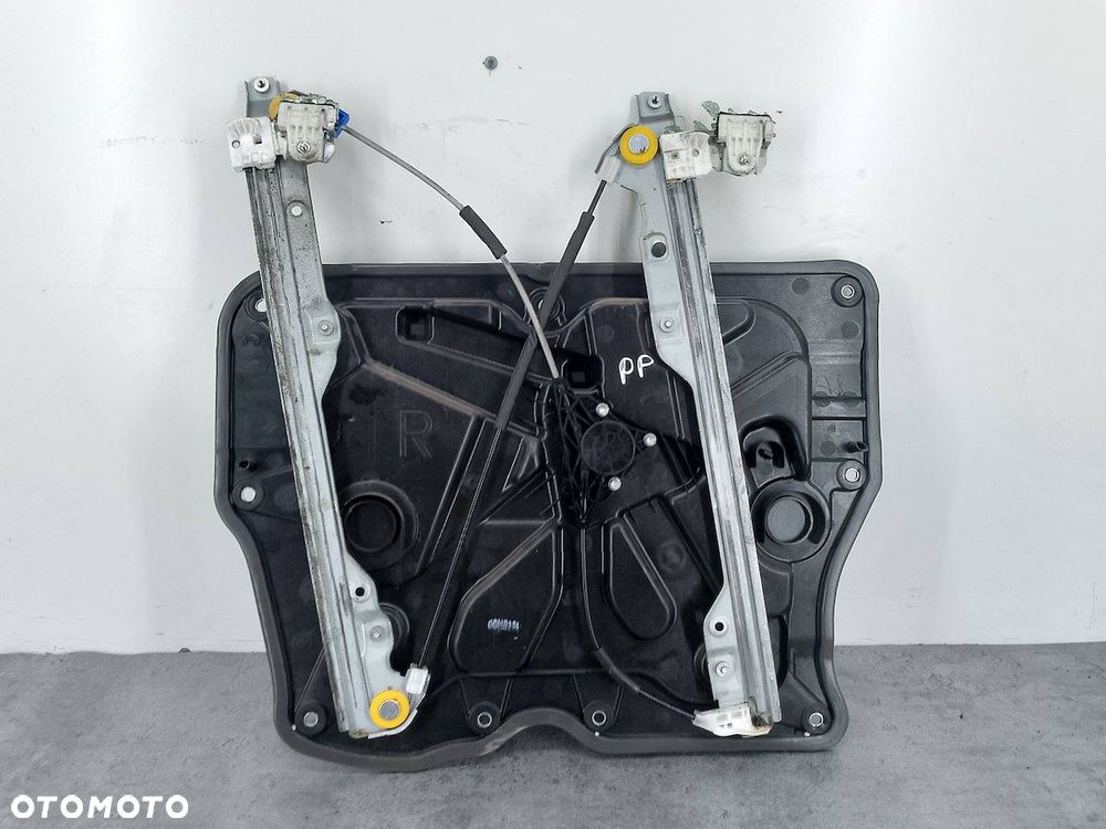 PODNOŚNIK SZYBY PRAWY PRZÓD Z STELAŻEM NISSAN X-TRAIL II T31 80774JG - 3