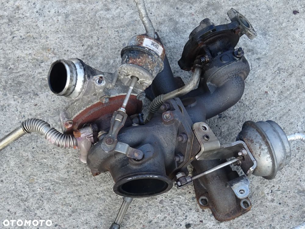 TURBO TURBINA KOLEKTOR BITURBO 2,0 CDTI A20DTR OPEL INSIGNIA ASTRA J ZAFIRA C - 2