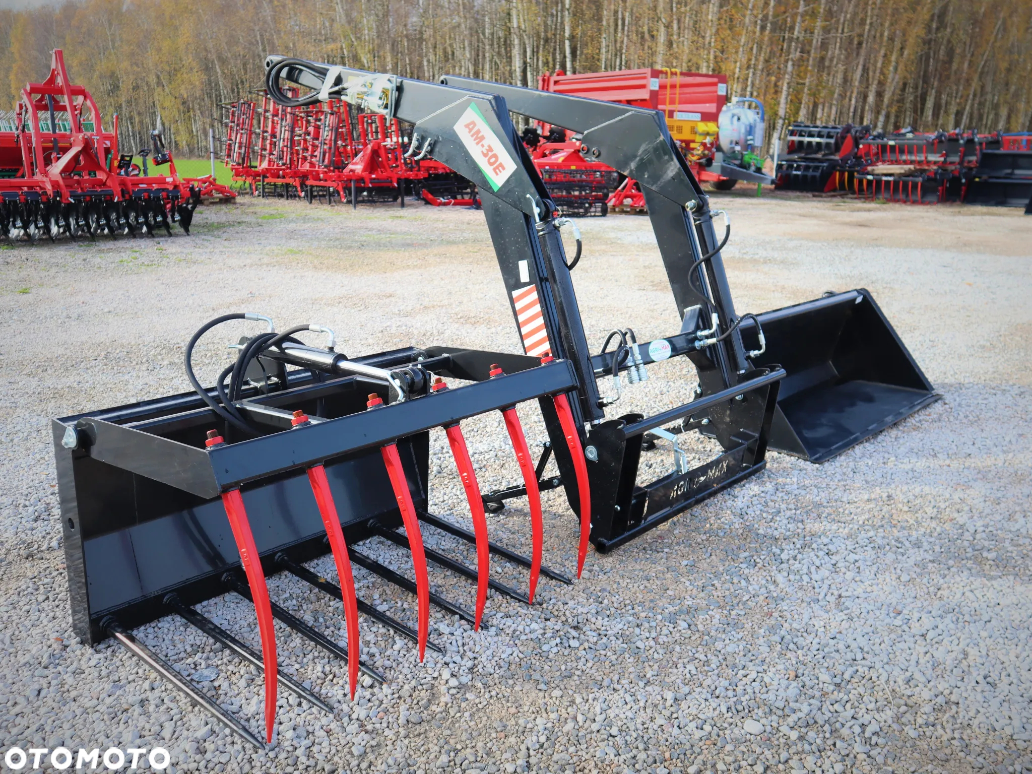 Ładowacz czołowy TUR do ursusa c360 c330 MF zetora AM30E z Agro-Max - 5