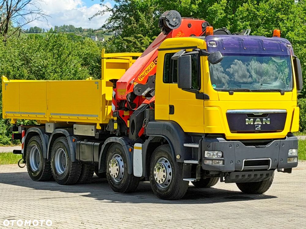 MAN TGS 41.480 * WYWROTKA 5,15 m * PK 36002 + JIB PJ060 B + PILOT * 8x4 - 4