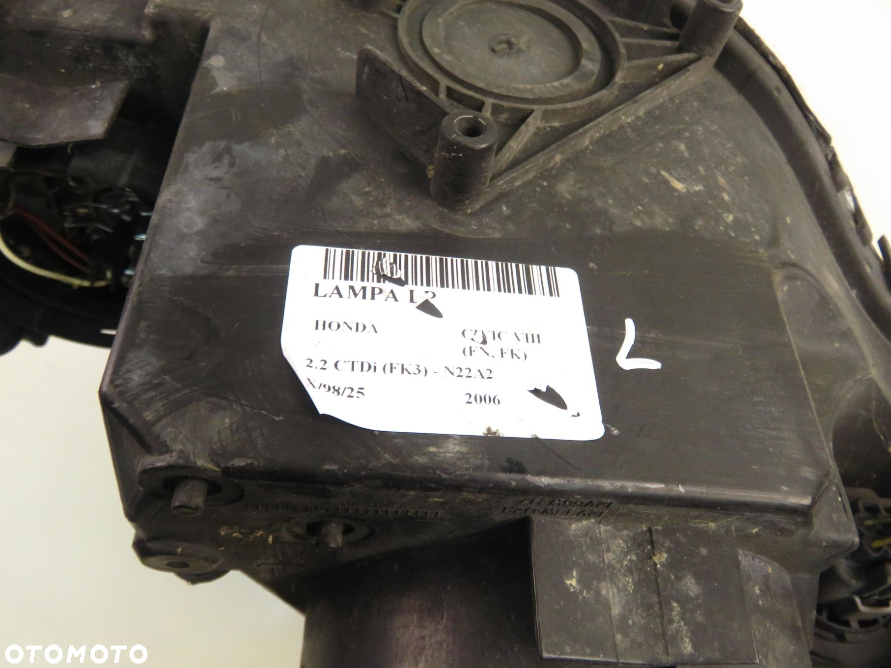 LAMPA LEWA PRZEDNIA HONDA CIVIC VIII 1307022506 33151SMGG014M1 - 8