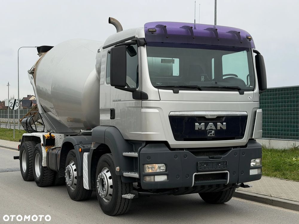 MAN TGS 32.400 8x4  // BETONOMIESZARKA STETTER // GRUSZKA // 10M3 // STEROWANIE ZEW. SMART CONTROL // - 2