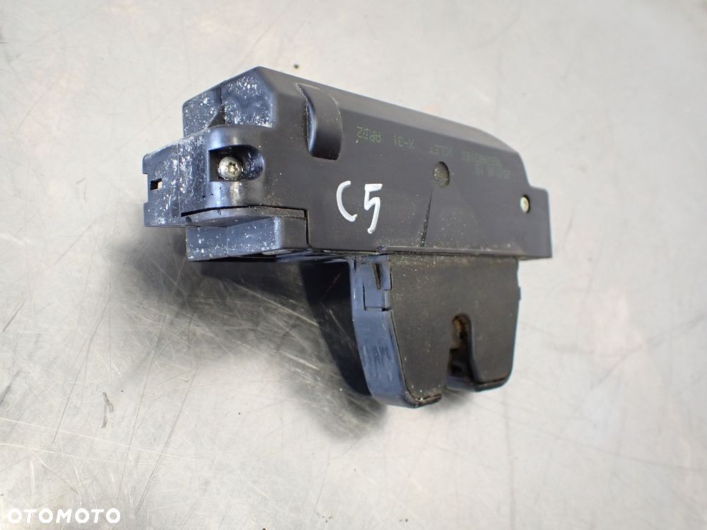 ZAMEK KLAPY BAGAŻNIKA CITROEN C5 LIFT 1.7 9652483180 - 4