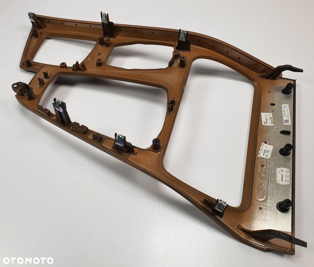 RAMKA DEKOR LEWARKA ZMIANY BIEGÓW TUNELU BMW 5 F10 F11 9206383 - 7