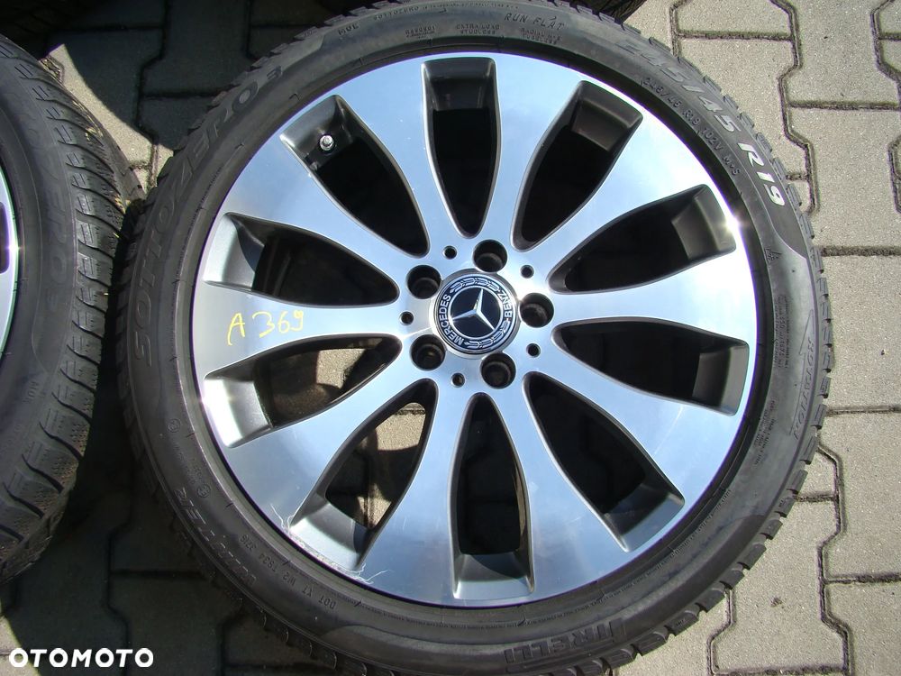a369 5x112 Mercedes-Benz Vito V-klasa W447 8jx19 245/45 opony zima czujniki - 2