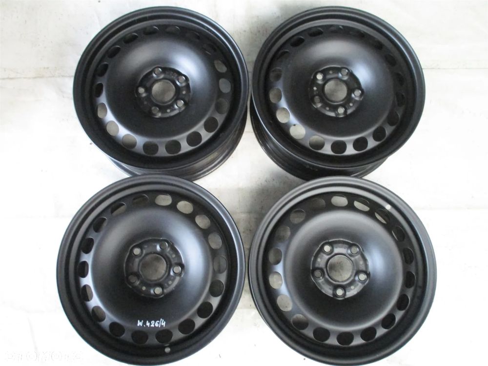 FELGI STALOWE 16 VW PASSAT + KOŁPAKI ET41 - 2