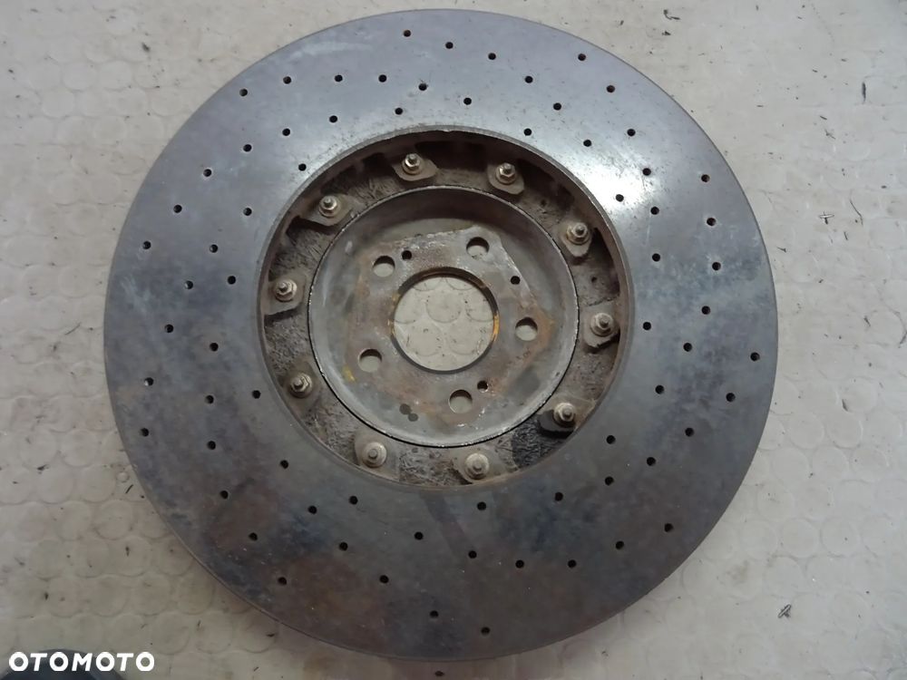 4K0615301L tarcza hamulcowa ceramika LEWA Audi A6 C8 A5 RS5 A4 RS4 czesci - 2