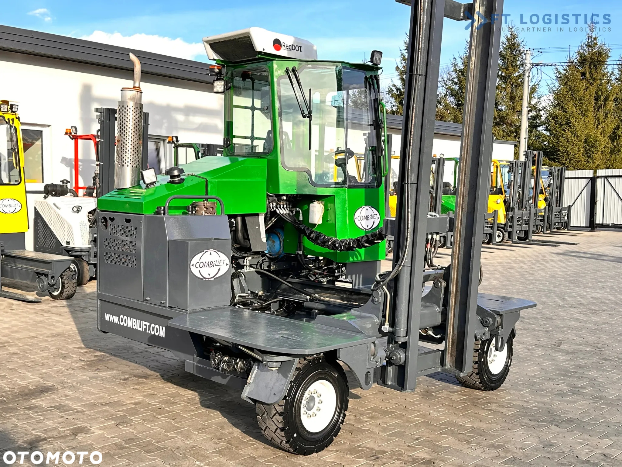 Combilift C5000XL / LPG / KLIMATYZACJA / SZEROKI POZYCJONER / DUPLEX / REGULOWANE WIDŁY / NOWE OPONY / STAN IDEALNY! - 29