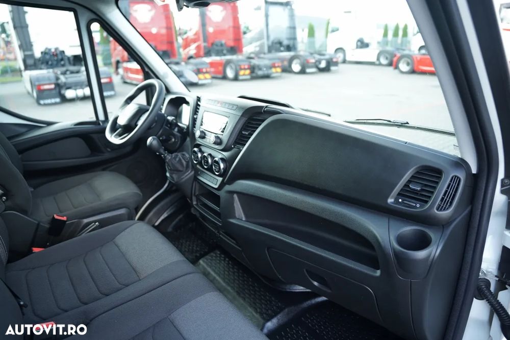 Iveco DAILY 35-160 / CONTAINER - 4,3 M / ELEVATOR SORENSEN - 750 KG / 3 LOCURI / DOUĂ / IMPORTAT / - 31