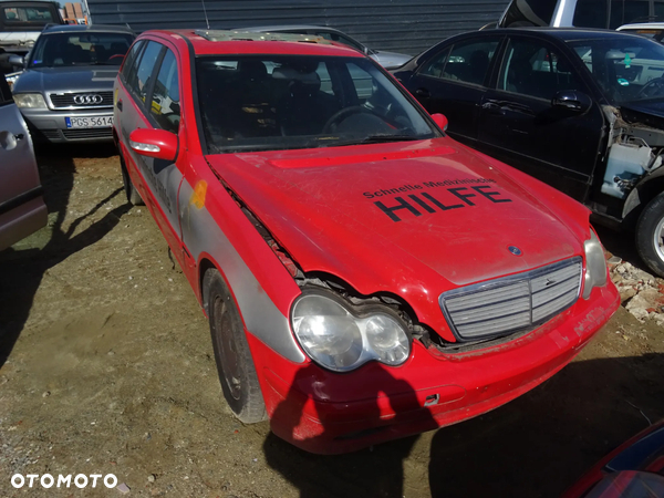 Mercedes c klasa 2003 lakier(534) na części maska drzwi klapa błotnik zderzak