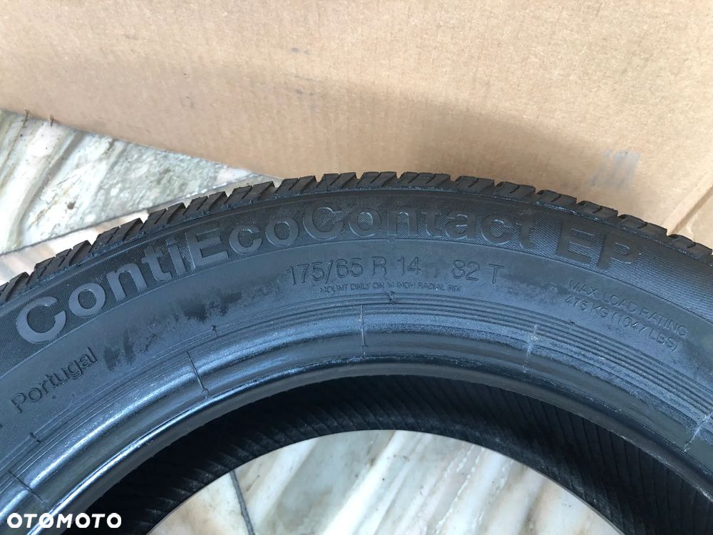 Opona Letnia 175/65 R14 82T 8MM 2004R Continental ContiEcoContact EP- Gwarancja Wysyłka Montaż - 8