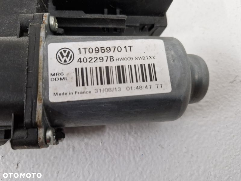 VW CADDY III SILNICZEK PODNOŚNIKA SZYBY LEWY PRZÓD PRZEDNI 1T0959701T 5K0959793 - 5