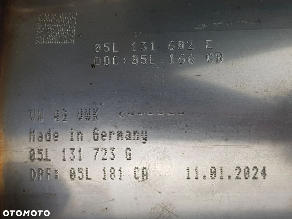 NOWY ORYGINALNY Filtr cząstek stałych DPF Volkswagen Golf VIII 2.0 TDI - 11