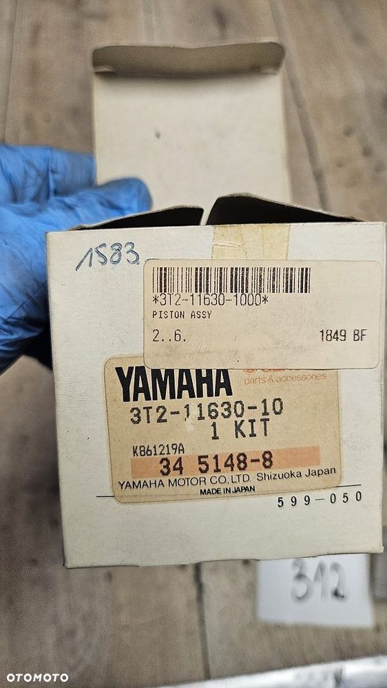 Tłok pierścienie Yamaha MR50  3T2-11630-10 - 9