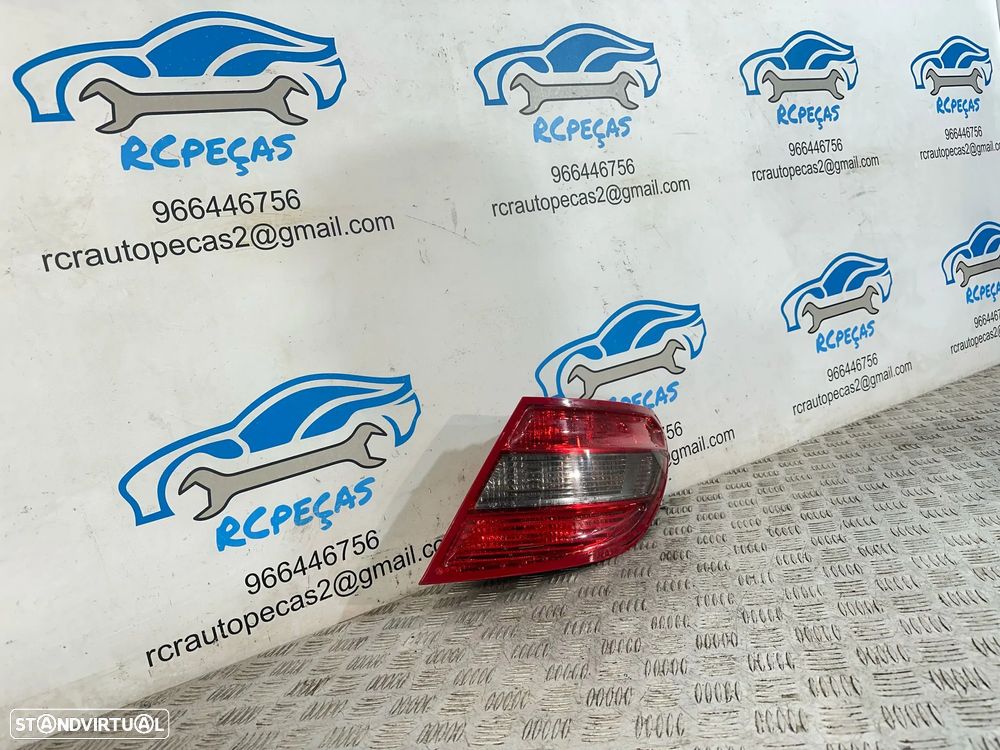 .Farolins Tras Traseiros Esquerdo Direito Originais Mercedes Benz Classe C W204 Sedan 2048203064R 2048202964L 2006 - 2014 - 7