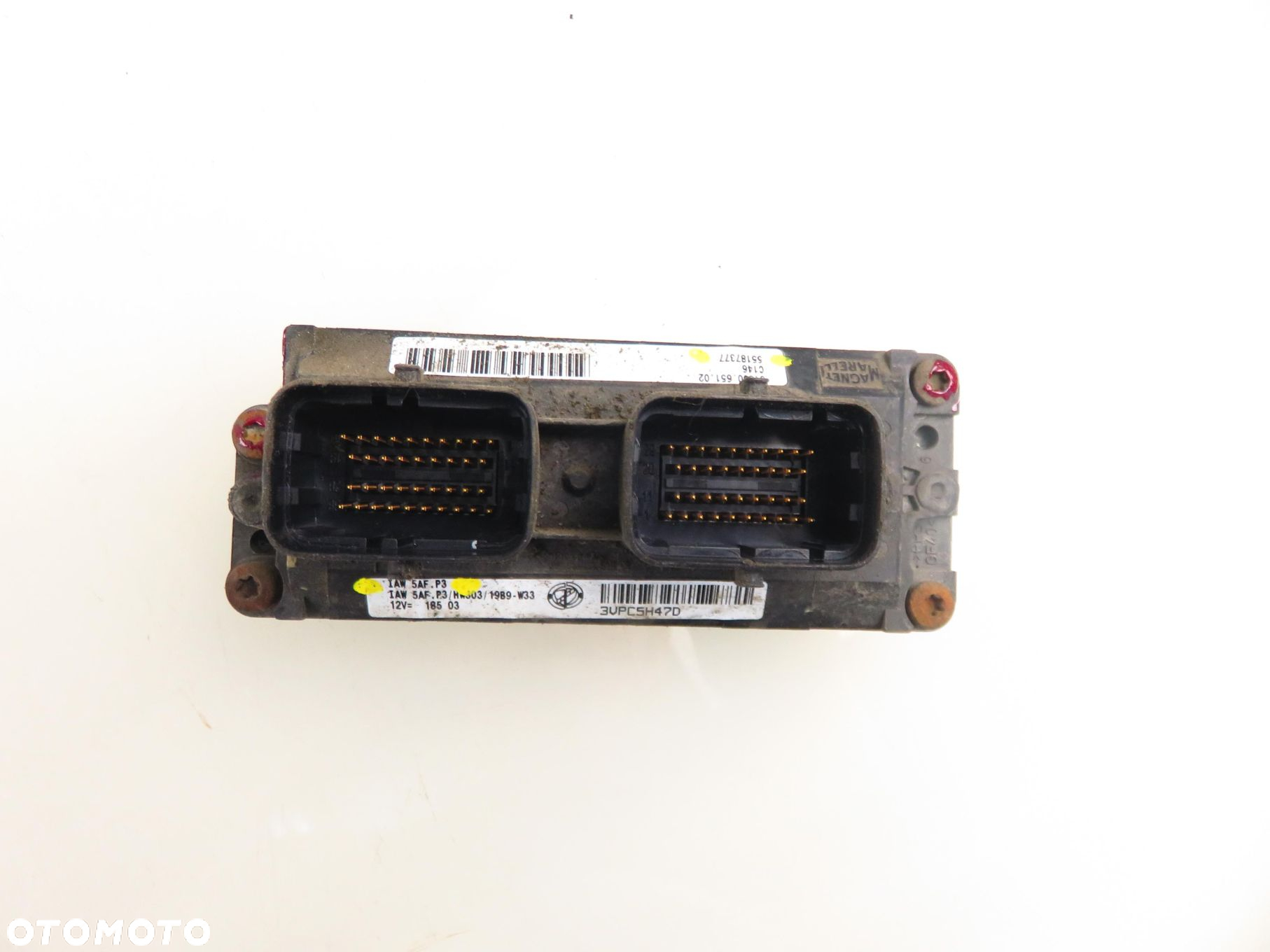 STEROWNIK FIAT PUNTO II (188) 1.2 60 - 188 A4.000 IAW5AFP3 55187377 - 8