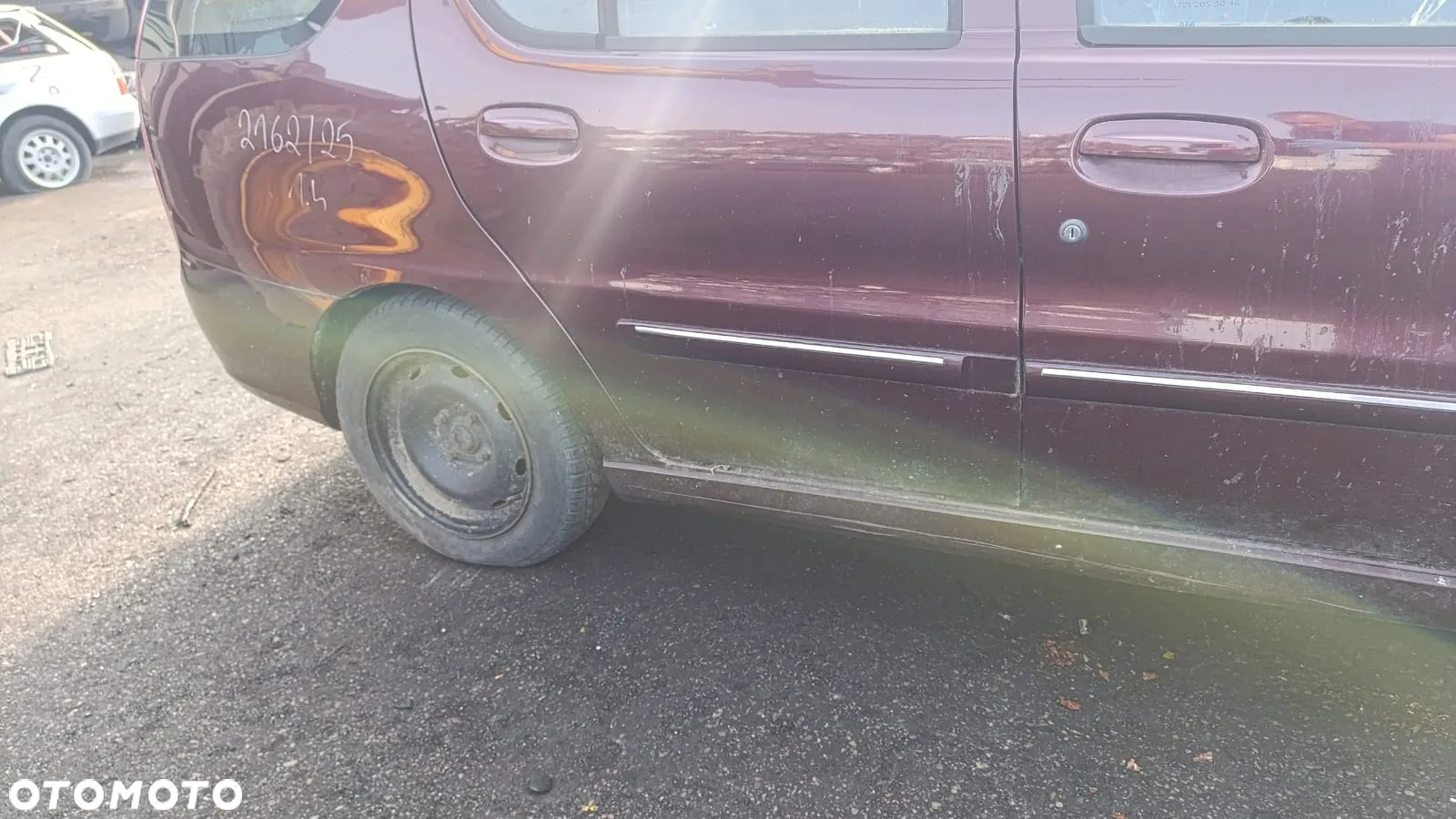 35349 tata indica 2010r 1.4 8v na części lakier TAT316 - 15