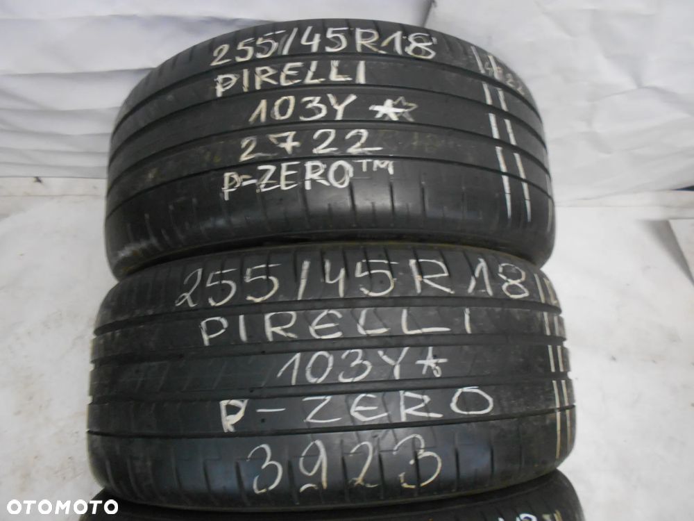 OPONY 255/45R18 PIRELLI PZERO DOT 3923 / 4922 6.6MM - 2