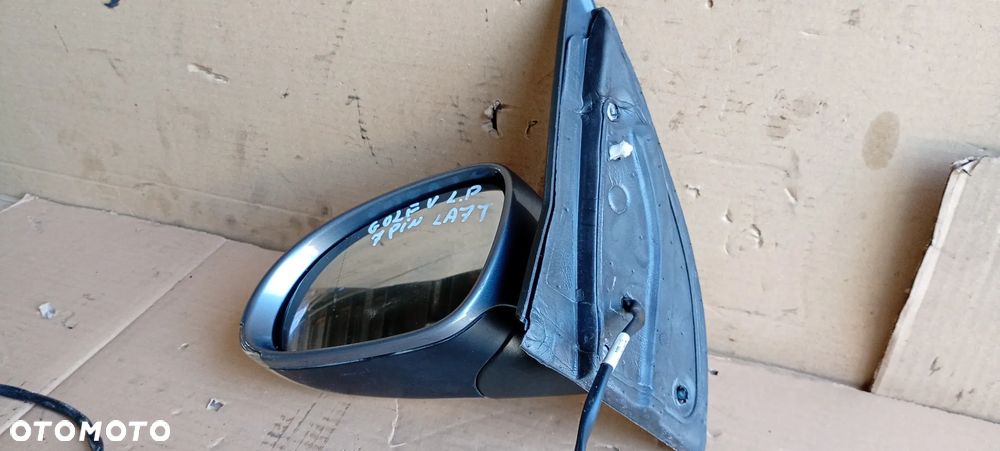 Lusterko zewnętrzne lewe 7 Pin VW Golf V LA7T - 9