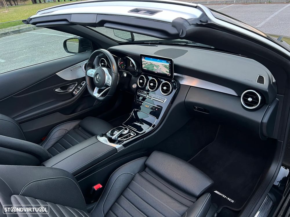 Mercedes-Benz C 220 d Cabrio 9G-Tronic AMG Line - 22