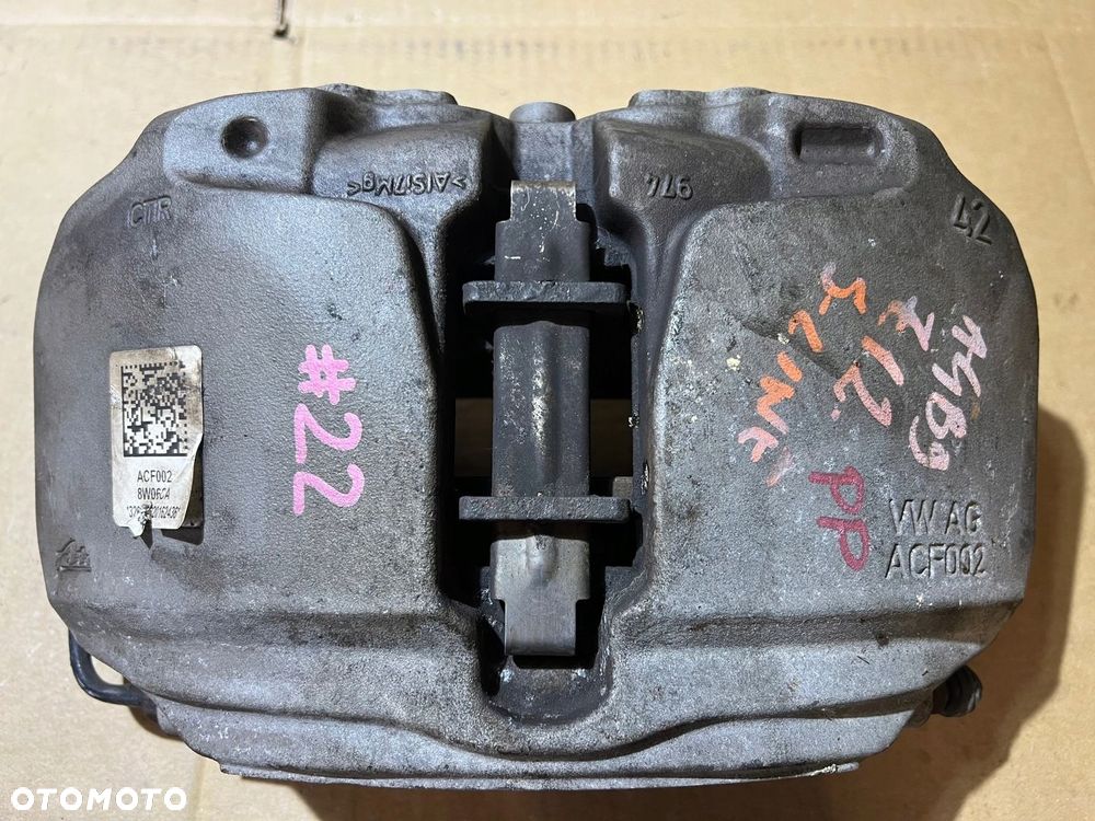 AUDI A4 B9 ZACISK HAMULCOWY PRAWY PRZÓD PRAWY PRZEDNI 4 TŁOKI 8W06CA - 7