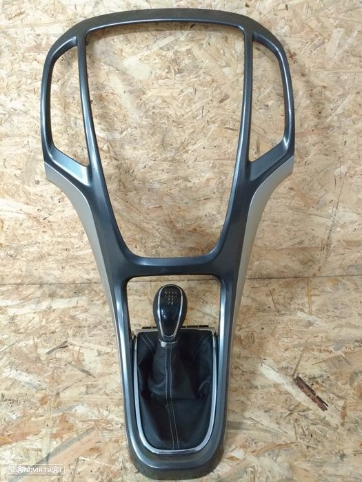 Punho Mudanças em Pele Moldura Tablier Opel Astra J P10 2009 a 2014 - 1