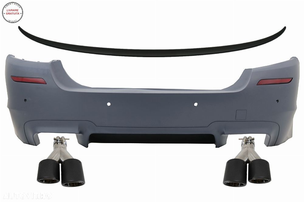 Bara Spate cu Eleron Portbagaj si Tobe Ornamente Sistem Evacuare Carbon BMW Seria - livrare gratuita - 1