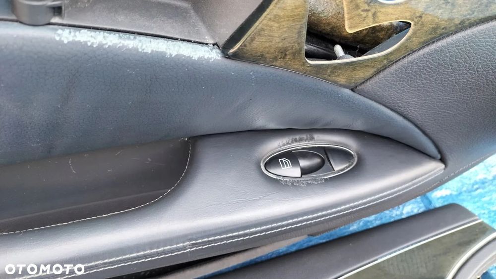 BOCZEK BOCZKI TAPICERKA DRZWI LEWY PRAWY PRZÓD PRZEDNI TYŁ TYLNY 6C37 KOMPLET MERCEDES W211 E55 AMG - 3