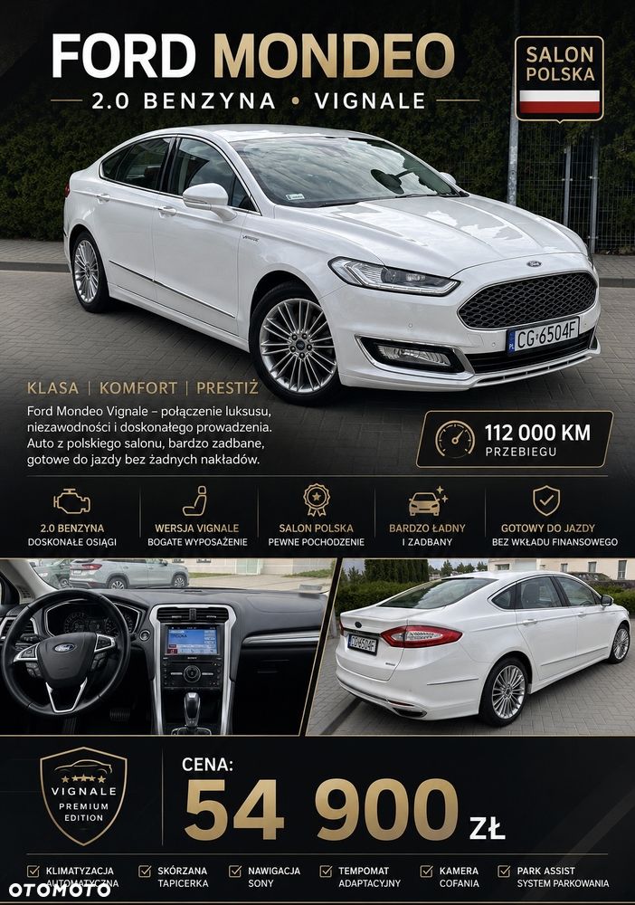 Ford Mondeo Vignale 2.0 EcoBoost - 1