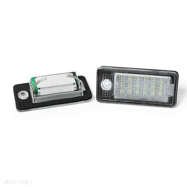Lampi numar dedicate full led leduri  pentru Audi A4 B8 Audi A4 B7 - 3
