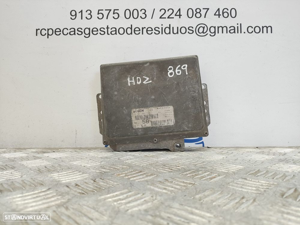 Centralina Motor Original Bosch PSA Peugeot Citroen 1.1L HDZ 0261204788 9631528780 - 4