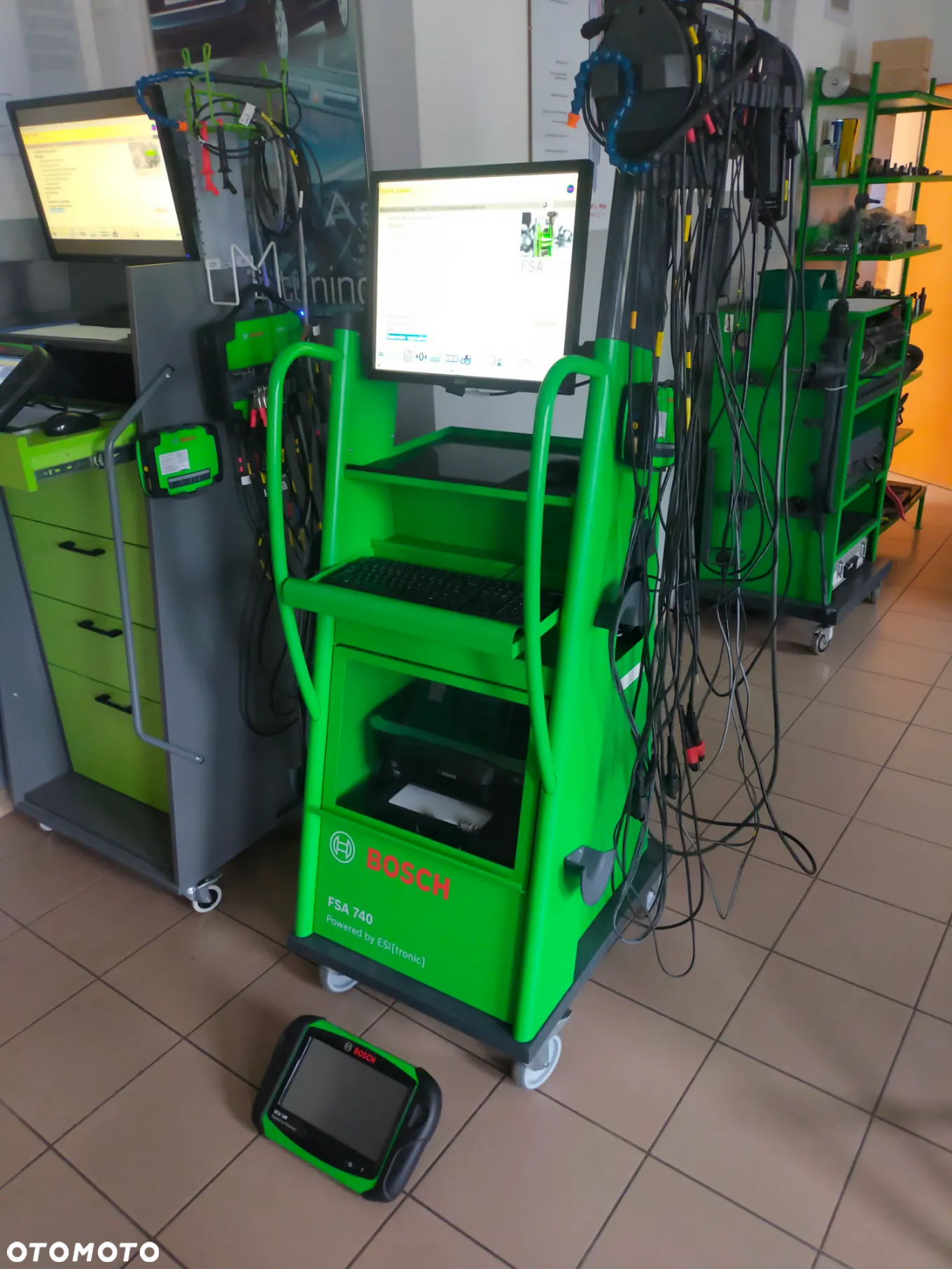 Fsa 760 tester Bosch z Esi Mistrz i Kts 560 zestaw - 10