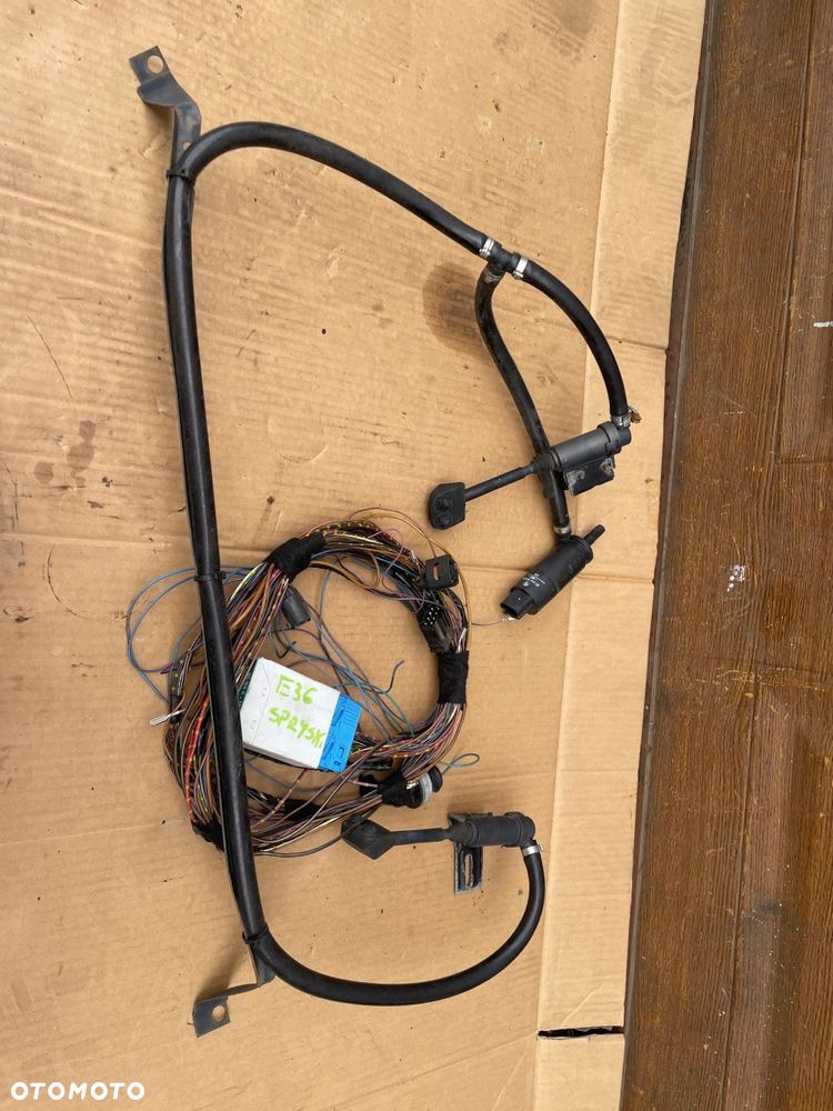 spryskiwacz spryskiwacze lamp bmw e36 komplet wiązka - 1