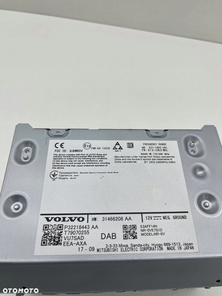 VOLVO XC90 II RADIO CZYTNIK NAWIGACJA 32218443 - 2