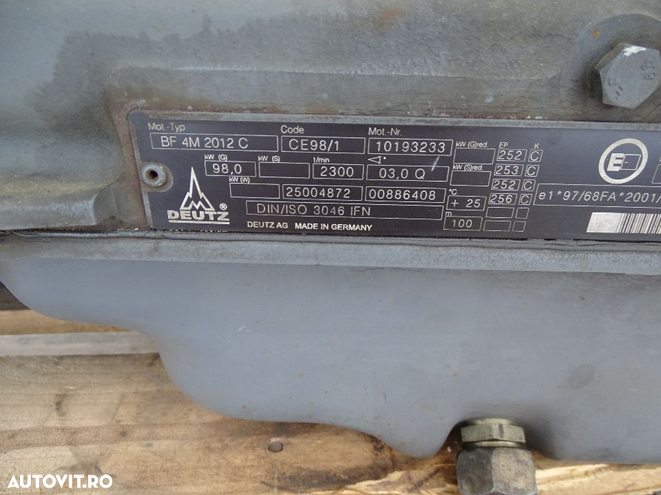 Motor Deutz BF 4M 2012C - 4
