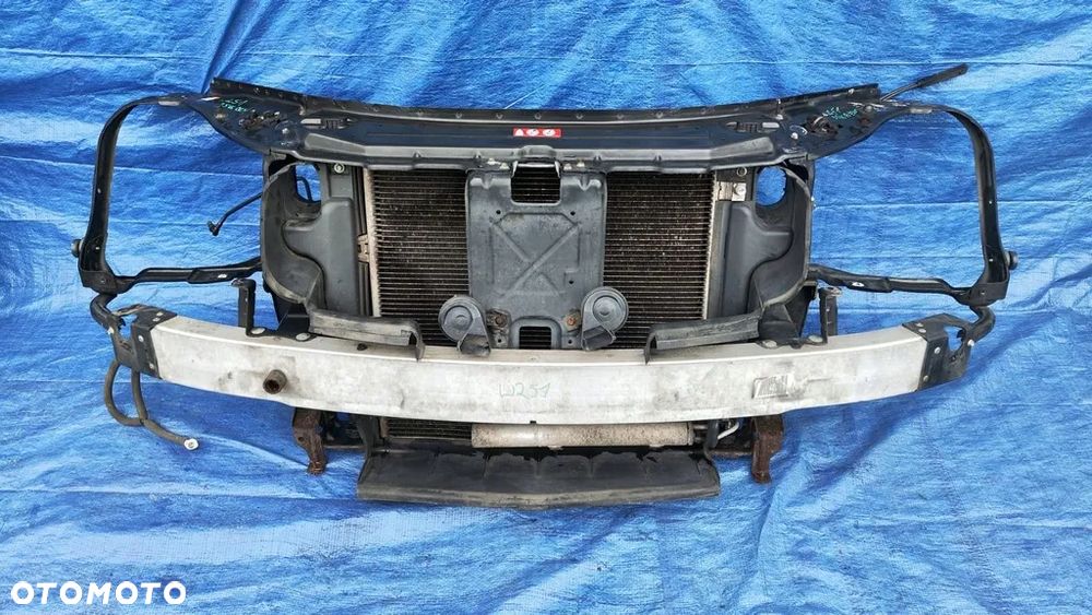 PAS PRZEDNI KOMPLETNY WZMOCNIENIE BELKA OKULAR CHŁODNICE WENTYLATOR KOMPLET MERCEDES R-KLASA W251 R350 3.5 V6 BENZYNA - 1