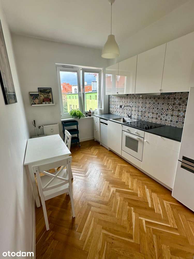 Do wynajęcia 2-pokojowe mieszkanie 47 m² | Centrum Szczecina | parking