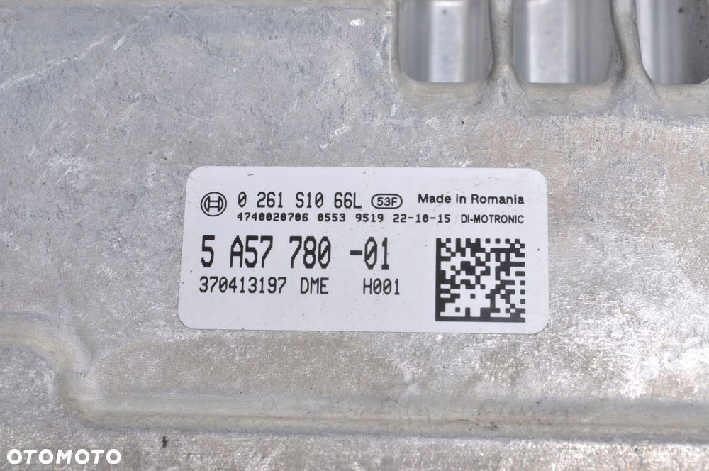 BMW F39 F40 F44 F45 F46 F48 1.5 STEROWNIK SILNIKA 5A57780 - 2