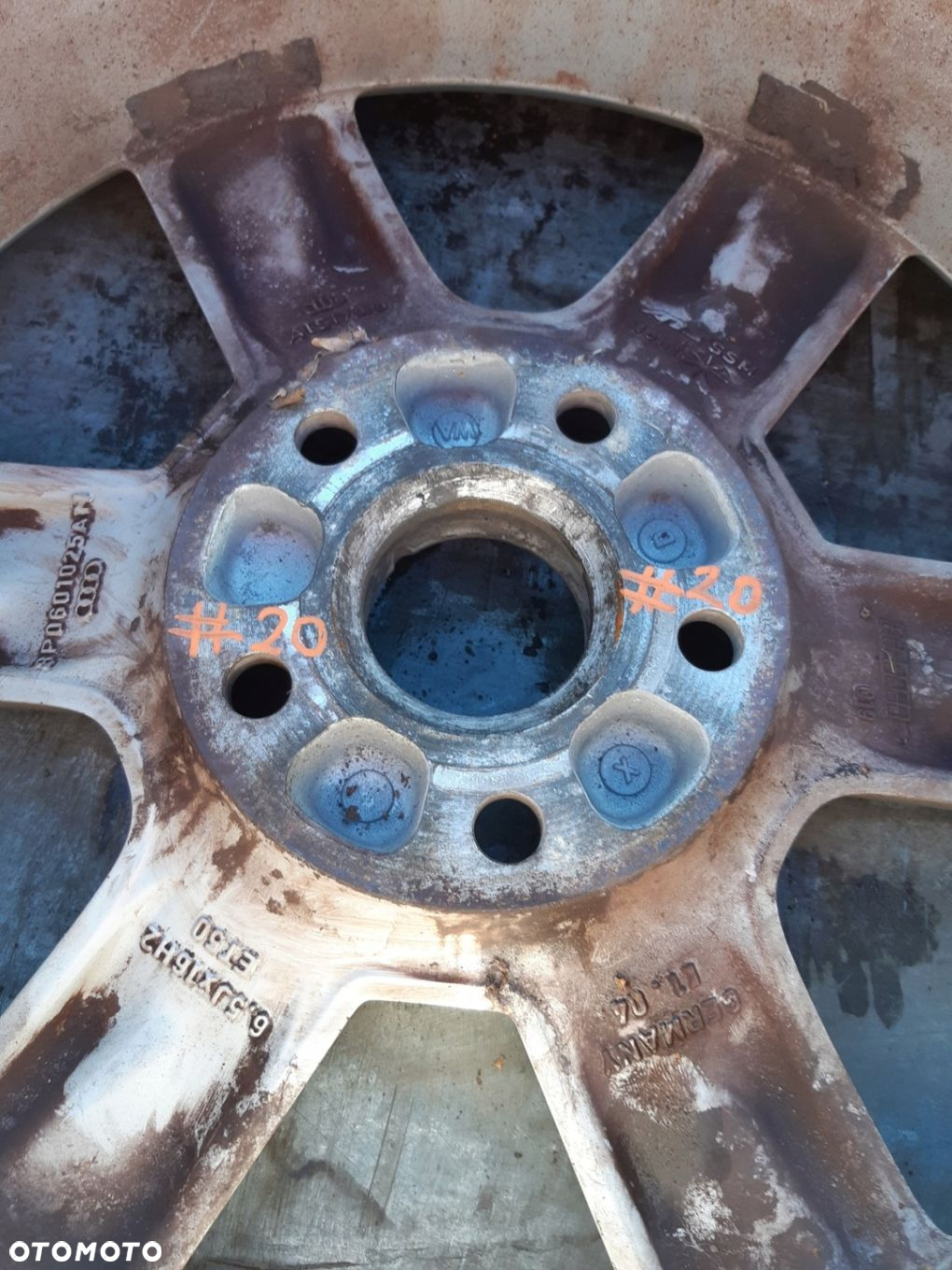 AUDI A3 8P FELGA ALUMINIOWA 6.5" x 16" 5x112 ET 50 8P0601025AN - 10