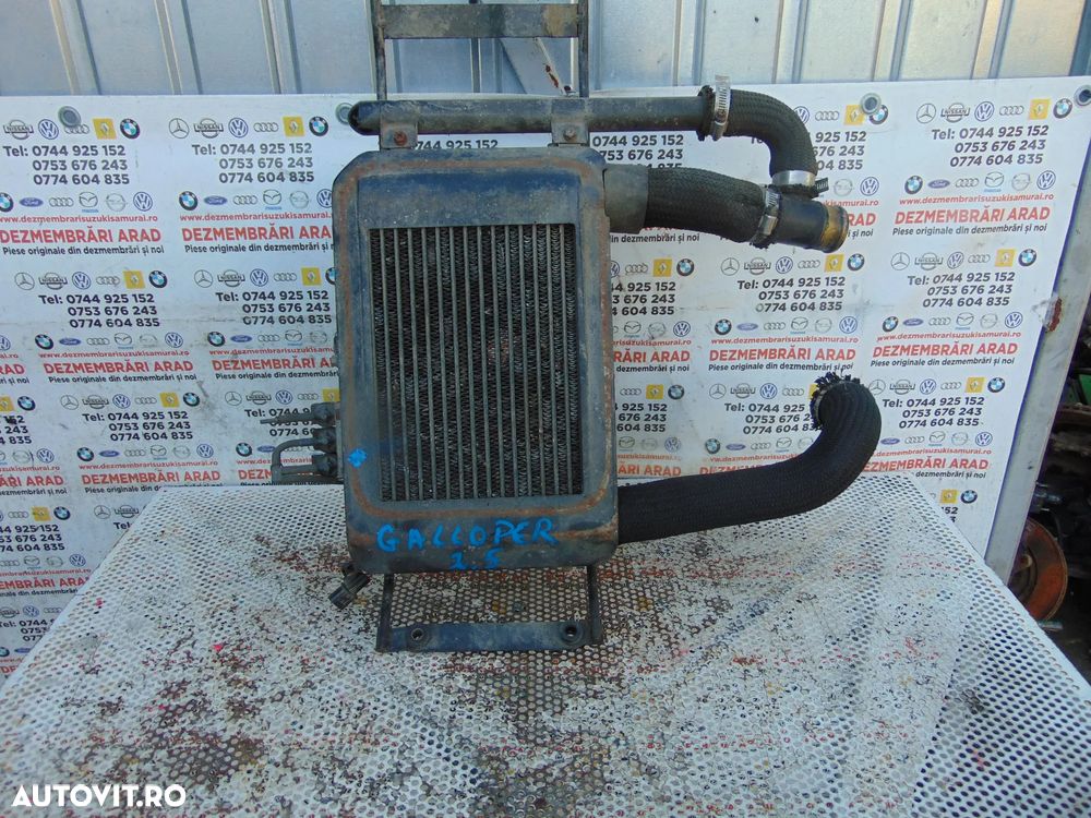 Radiator intercooler Hyundai Galloper 2.5 ventilator racire radiator racire ulei - 2