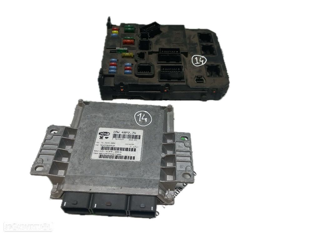 Conjunto Centralina De Ignição (Imobilizador) Citroën C2 (Jm_) - 1