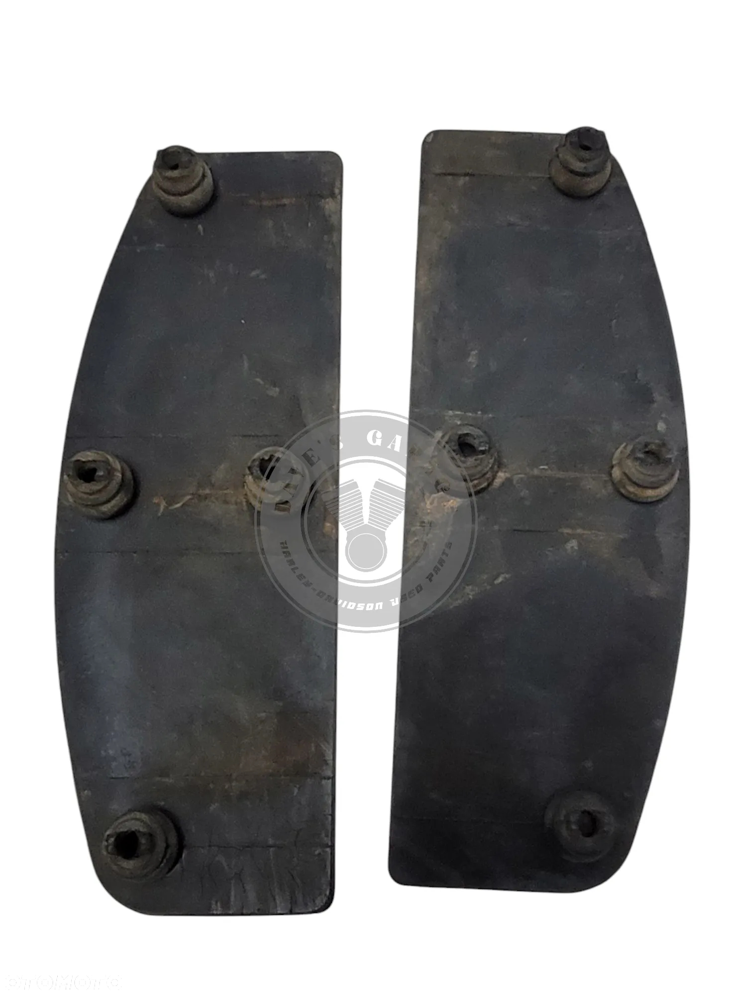 Podłogi gumy Diamond Black Harley Davidson Softail Touring 50549-08 - 7