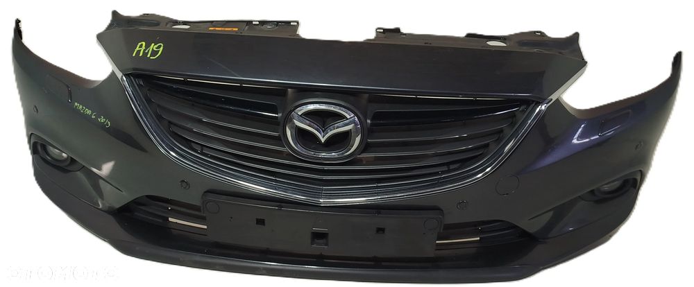 Zderzak przedni przód grill MAZDA 6 II GJ 12-15 PDC SPRYSKI - 1